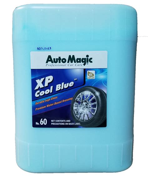 Magic blue tire dressng